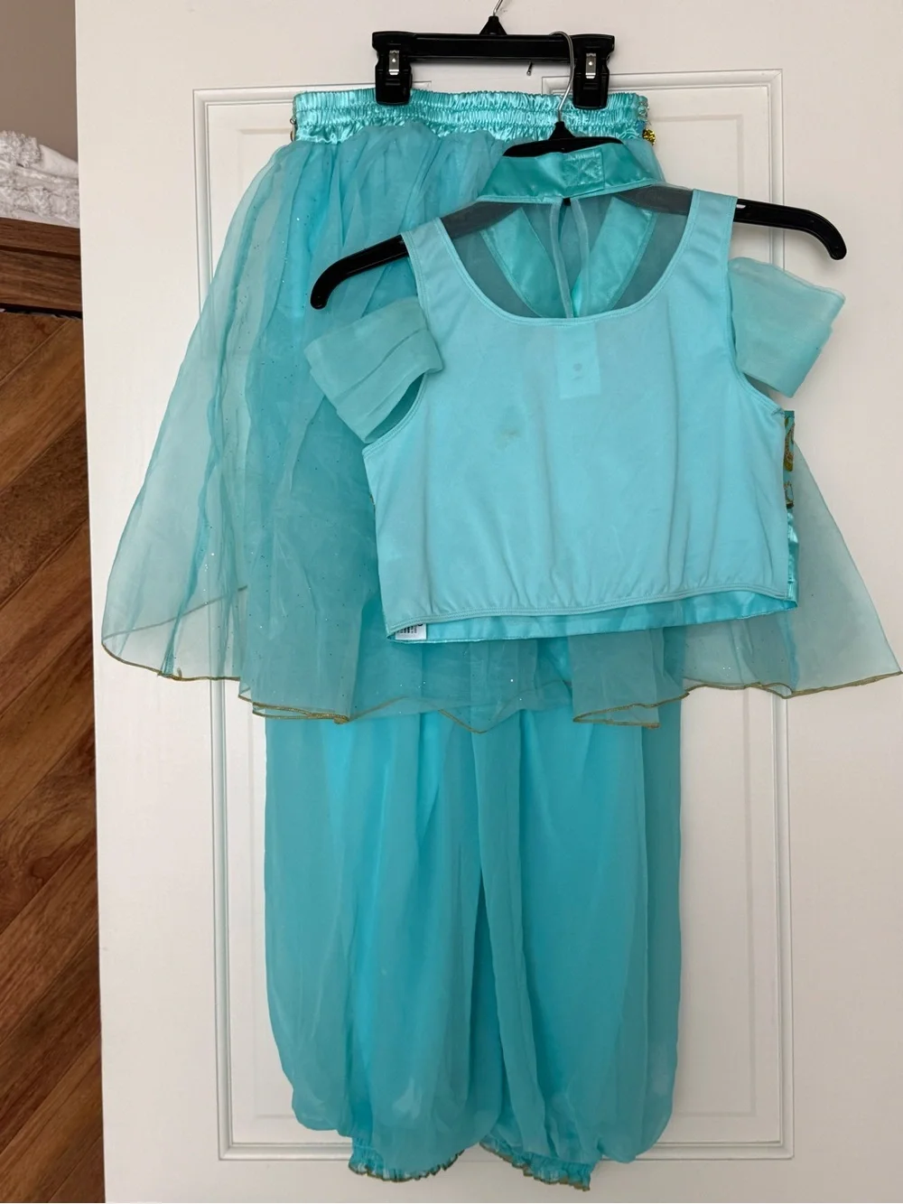 Disney Store Castle Collection Princess Jasmine Aladdin Kids Costume